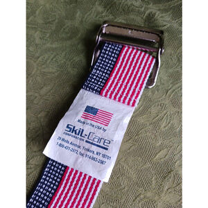Skil Care Gait Belt Stars and Stripes USA 60" x 2"